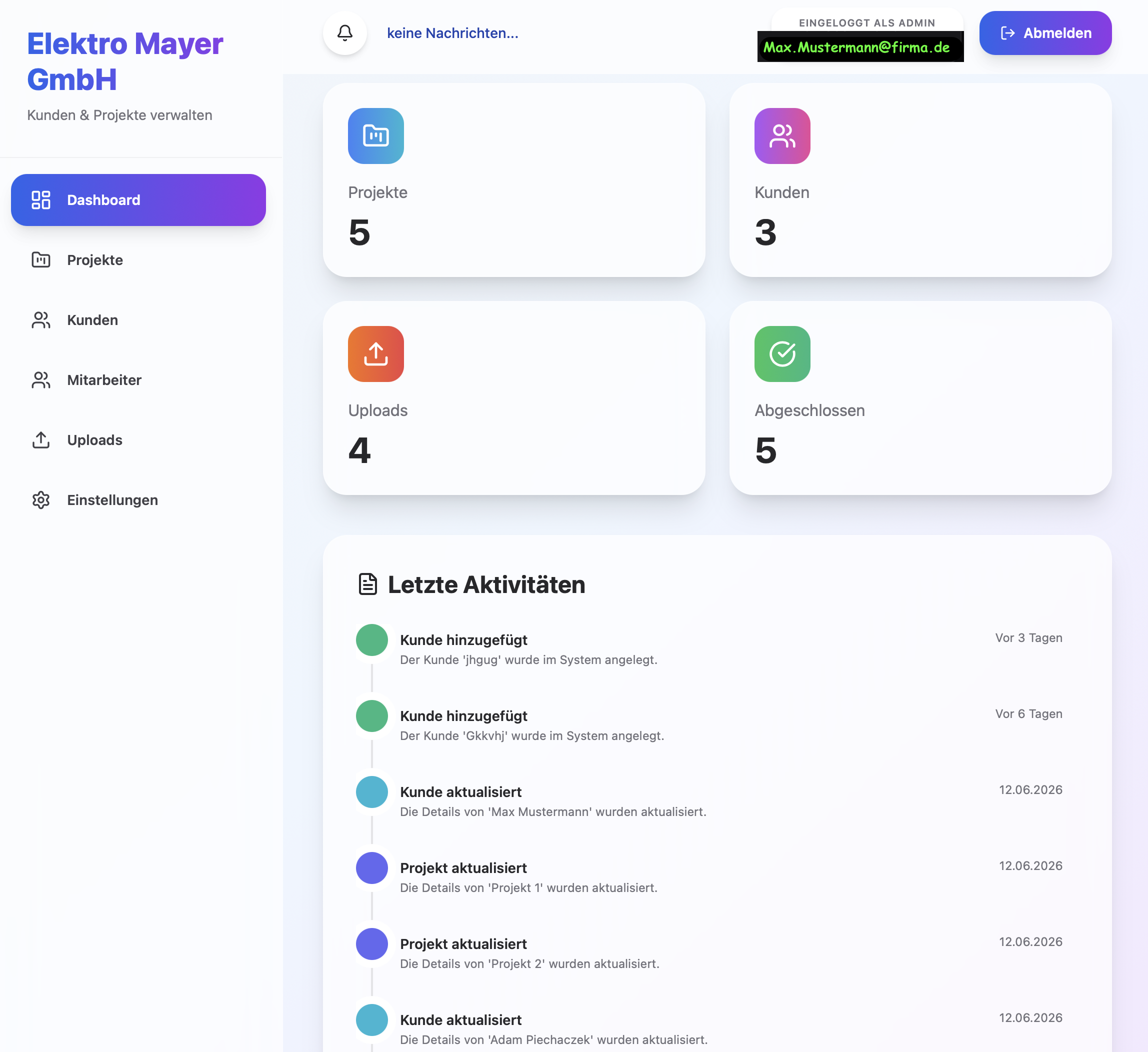 Dashboard